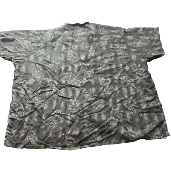 VINTAGE PINEAPPLE BUTTON UP SHIRT SIZE 4XL | D1 - Picture 6 of 6